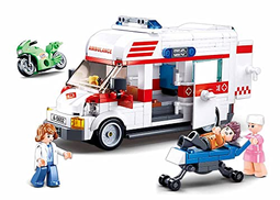Sluban Building Toy Blocks Ambulance Pieces - 328 Pieces, M38-B1065 ...